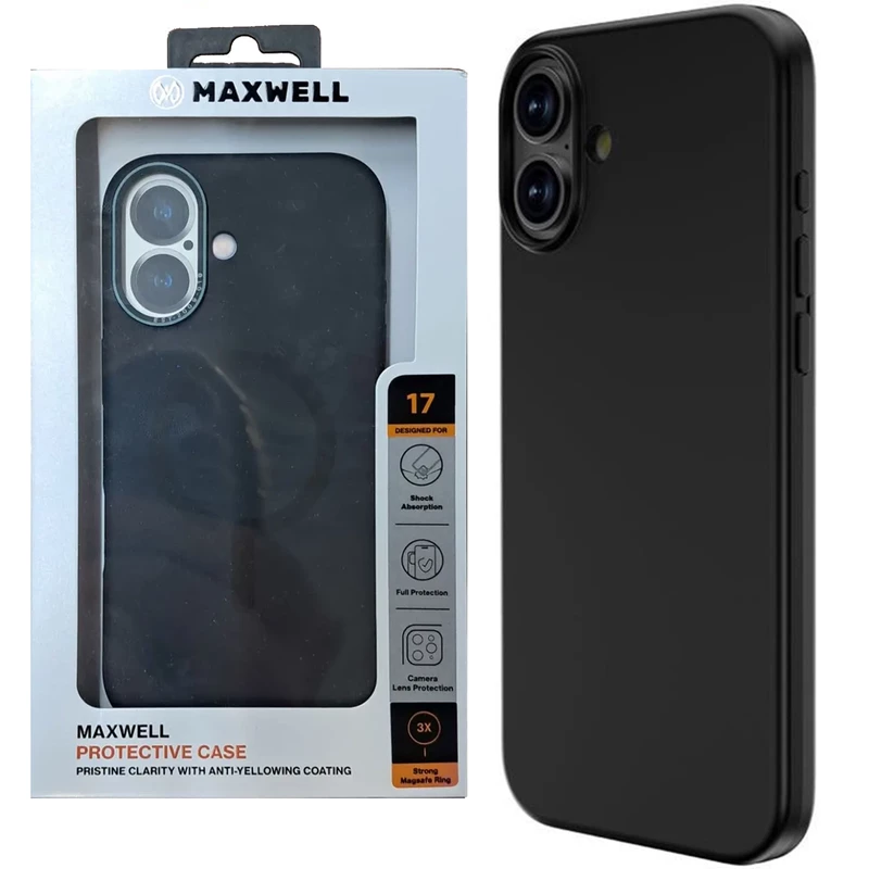 قاب مگ سیف آیفون 17 مکسول maxwell سیلیکونی