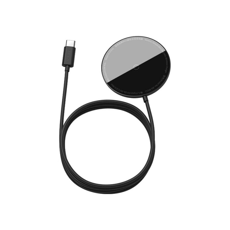 شارژر وایرلس مگنتی بیسوس Baseus Simple mini Magnetic Wireless Charger