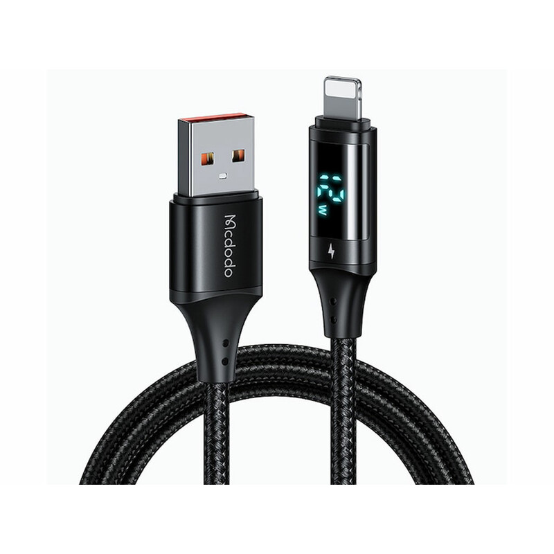 کابل لایتنینگ به یو اس بی مک دودو MCDODO CA-1060 Lightning Digital Display Fast Charging Data Cable