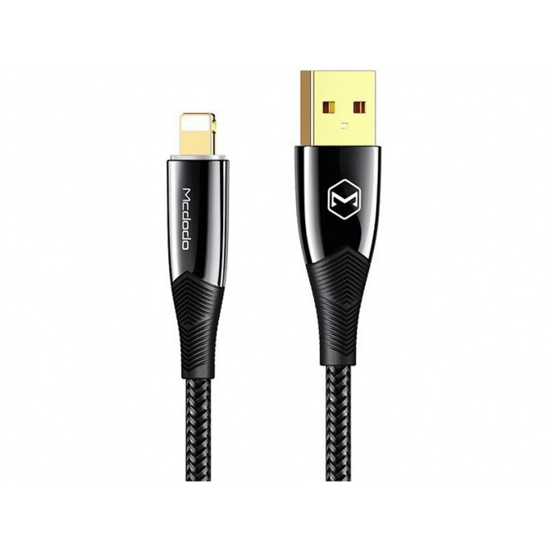 کابل شارژ سریع و انتقال داده لایتنینگ مک دودو Mcdodo CA-806 Auto Power Off Lightning Data Cable 1.2m