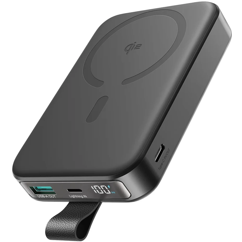 پاوربانک 10000وایرلس 15 وات، Type-C و USB فست شارژ 22.5 وات جویروم JR-PBM11
