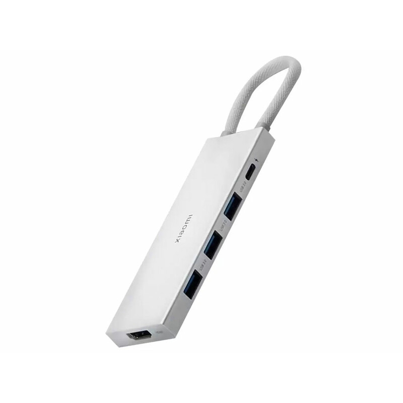هاب تایپ سی 5 پورت شیائومی Xiaomi Type-C 5-in-1 Docking Station XMDS05YM
