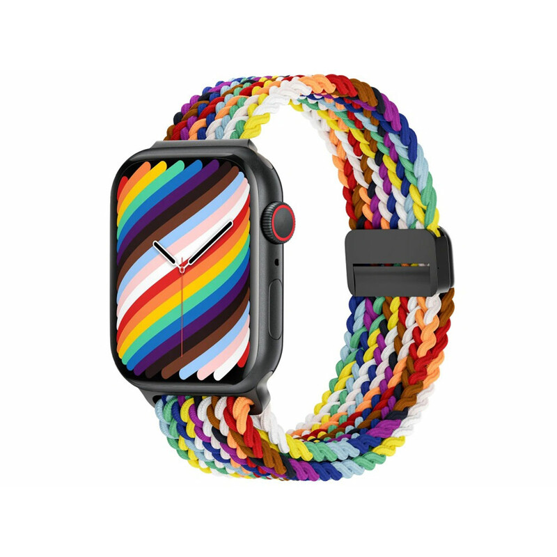 بند مگنتی بافته شده اپل واچ 42، 44، 45 و 49 میلی‌متری ویوو WIWU 42/44/45/49 Braided magnetic watch band Wi-WB004