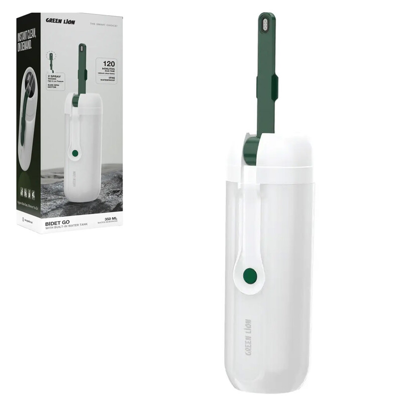بیده شارژی مسافرتی گرین لاین Green Lion مدل GPB_10 ضدآب