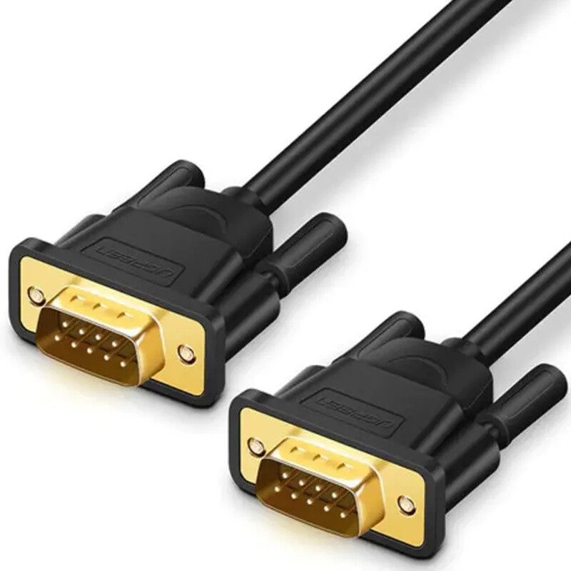 رابط سریال دو سر نری DB9 یوگرین UGREEN مدل 20153 طول 1.5 متر