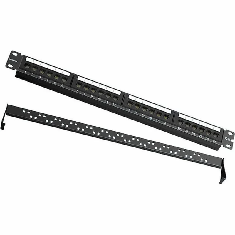 پچ پنل 24 پورت Cat6 یوگرین UGREEN مدل NW127-70423
