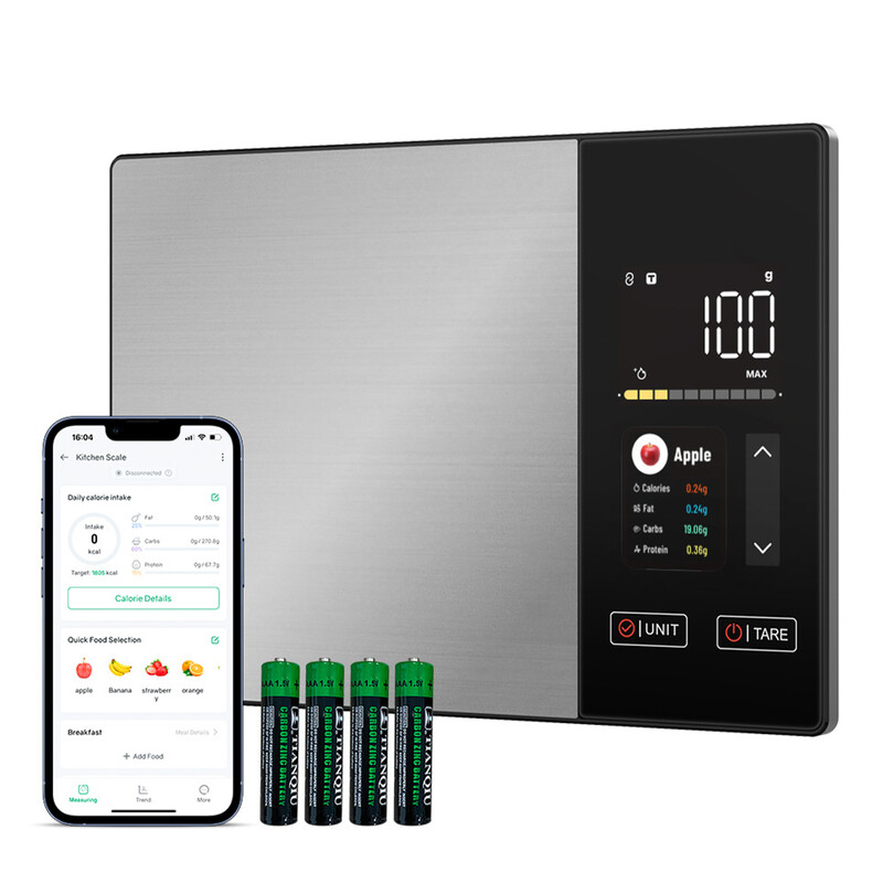ترازوی هوشمند آشپزخانه مدل KN2432LB ظرفیت 5 کیلو گرم