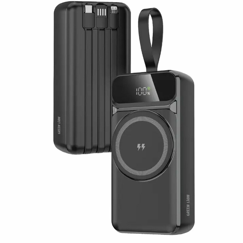 پاوربانک گرین لاین Green Lion مدل GL-PXB4 ظرفیت 30000mAh PD 20W