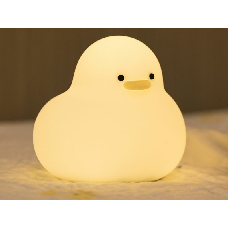 چراغ خواب فانتزی رومیزی قابل شارژ Tuantuan minimalist cute duck cartoon bedroom lamp