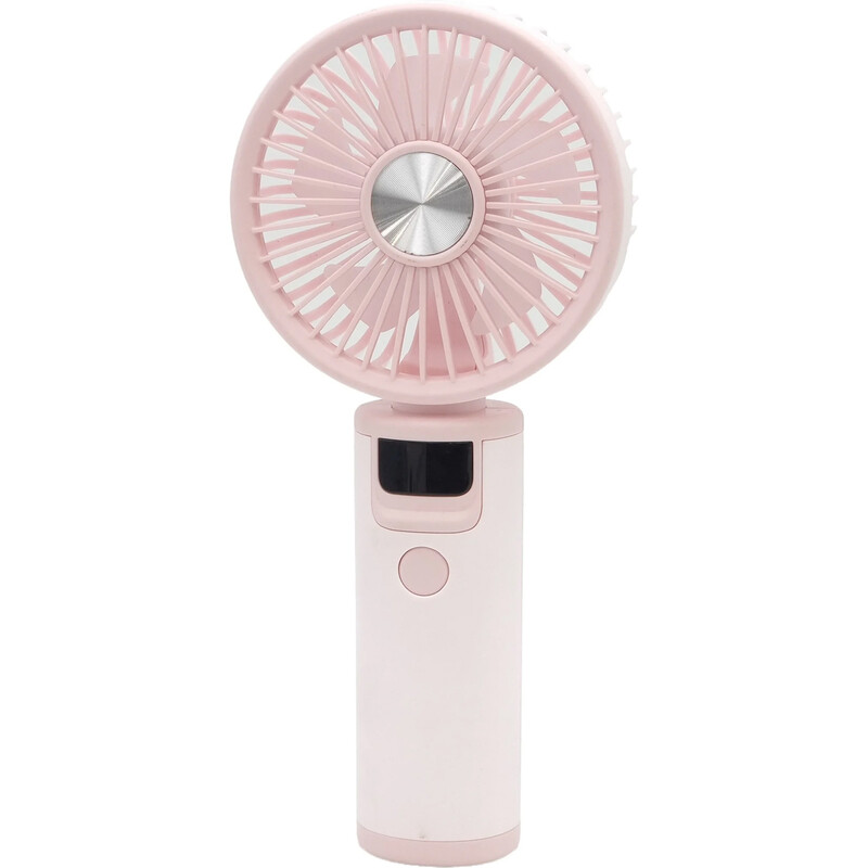 پنکه شارژی دستی مدل GG8803 با نمایشگر دیجیتال