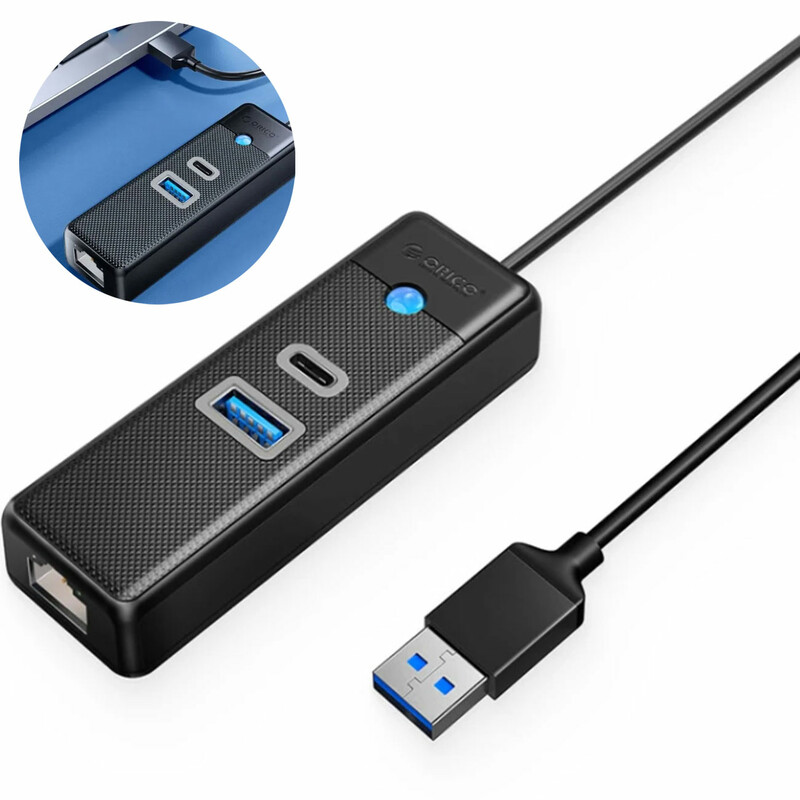 هاب یو اس بی اوریکو ORICO مدل PWCUR-U3-05 با سه پورت