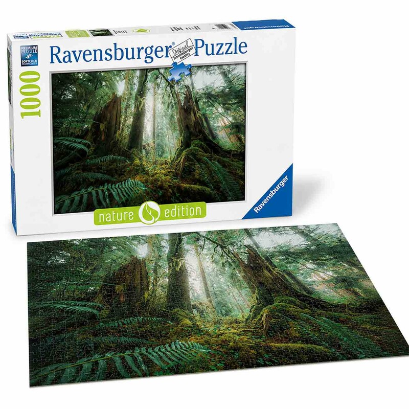 پازل 1000 تکه Ravensburger راونزبرگر طرح In the Forest سری Nature
