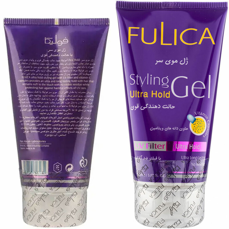 ژل مو حالت دهنده قوی 150میل فولیکا Fulica