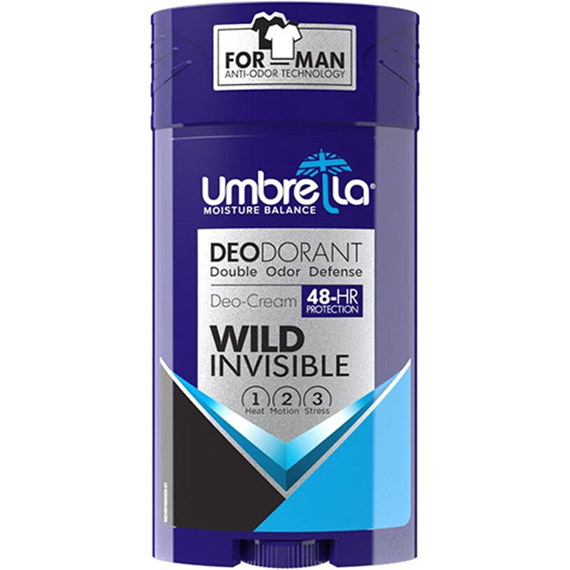 استیک ضد تعریق مردانه آمبرلا UMBRELLA مدل WILD سورمه ای