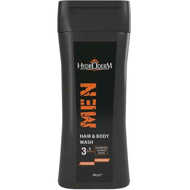 شامپو سر، بدن و اصلاح صورت آقایان هیدرودرم HYDRODERM با حجم 300 میل