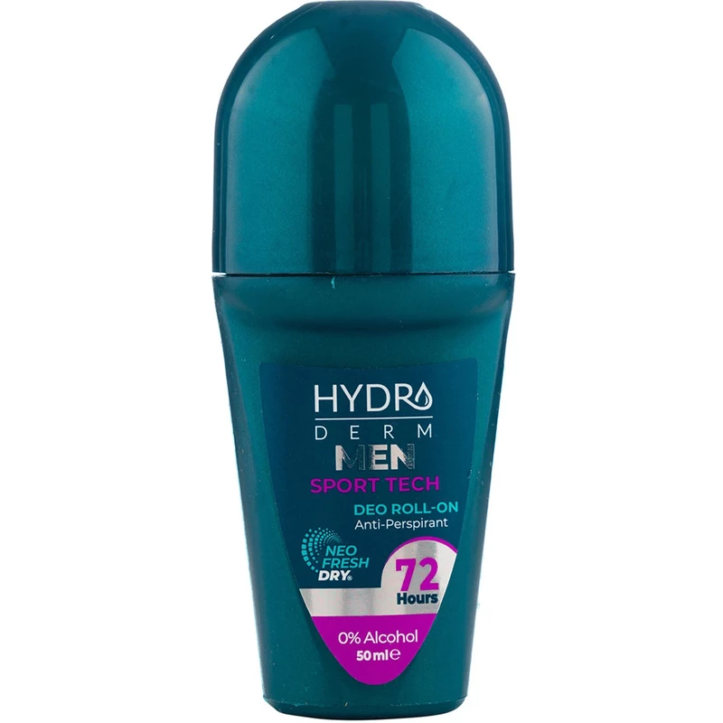 مام رول ضد تعریق آقایان هیدرودرم Hydroderm مدل Sport Tech حجم 50 میل