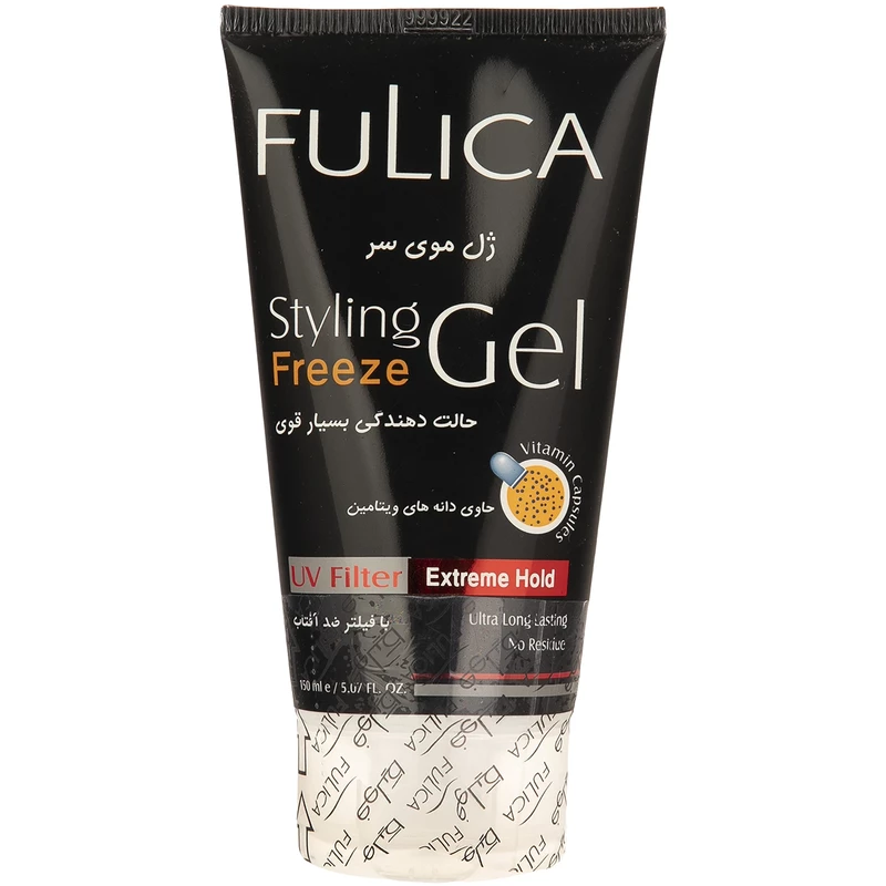 ژل مو فولیکا Fulica مدل مدل Freeze حالت دهنده بسیار قوی