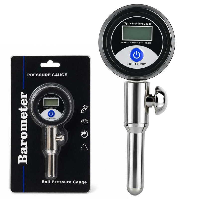 فشارسنج دیجیتال باد توپ Barometer با محدوده سنجش 20psi