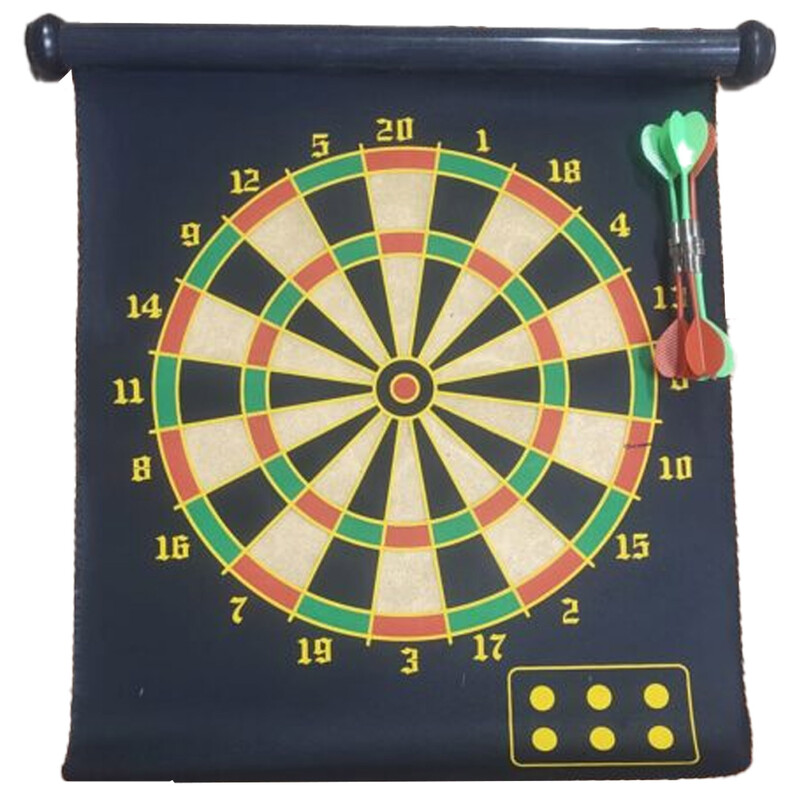 دارت مگنتی حرفه ای MAGNETIC DARTBOARD با 6 تیر مغناطیسی