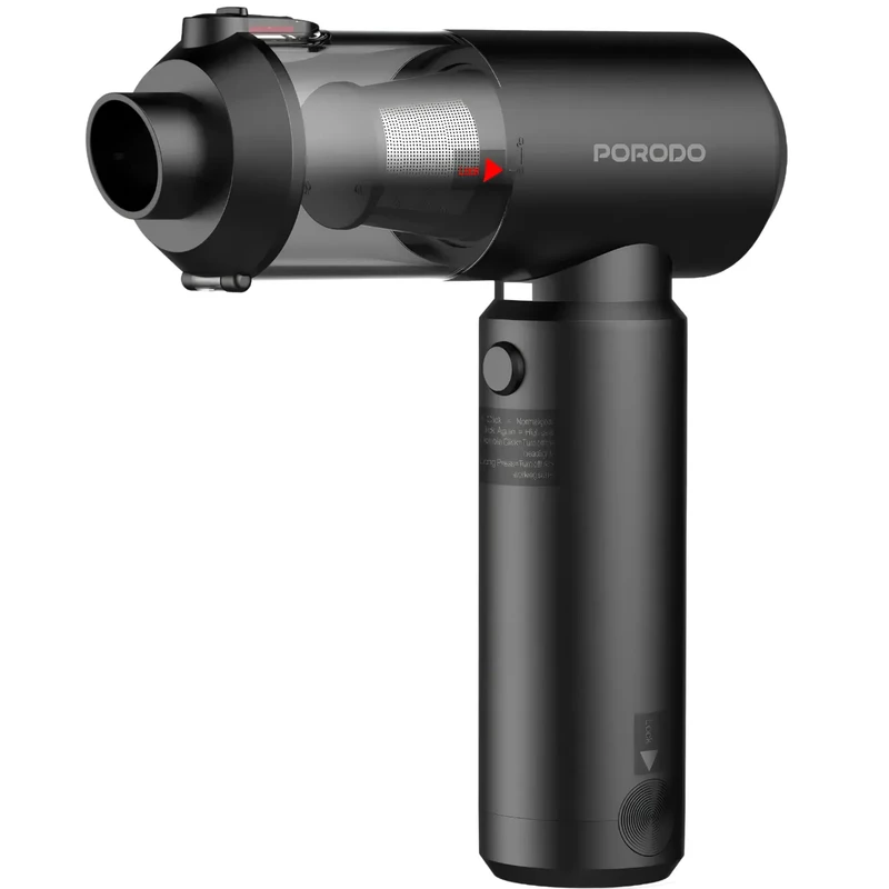 جارو شارژی و دمنده پرودو Porodo مدل PDS5BK با مکش 16500Pa