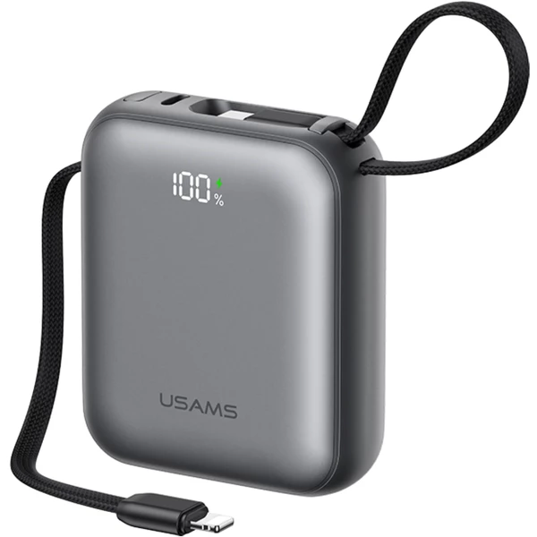 پاور بانک یوسامز USAMS مدل CD258 ظرفیت 10000 میلی آمپر 20 وات