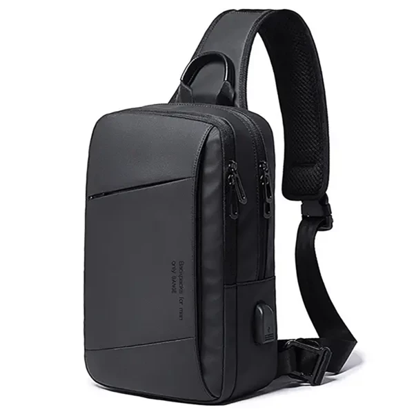 کیف کراس بادی مردانه USB دار بنج Bange BG-22002