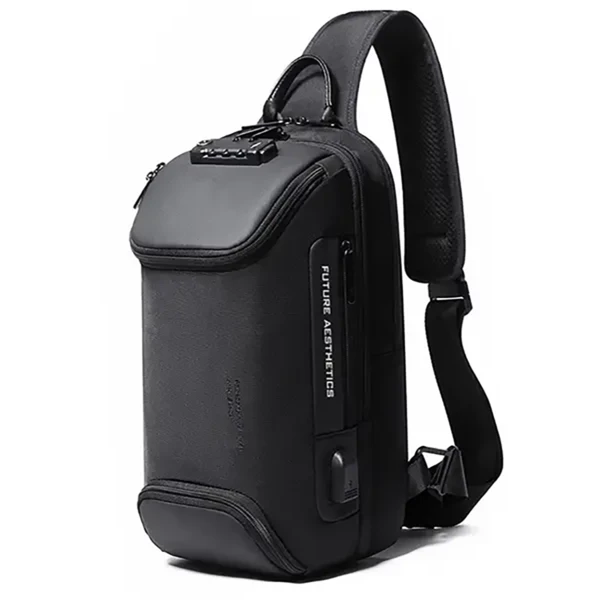 کیف کراس بادی بنج اصل BANGE BG-7082 رمز دار با پورت USB