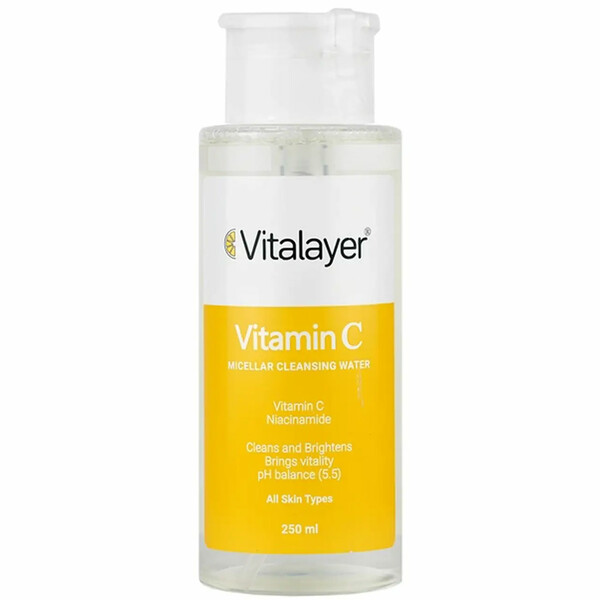 میسلار واتر ویتالیر حاوی ویتامین سی مناسب انواع پوست حجم 250ml