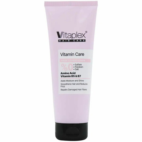 نرم کننده موهای خشک و نرمال ویتاپلکس مدل Vitamin Care فاقد سولفات 250ml