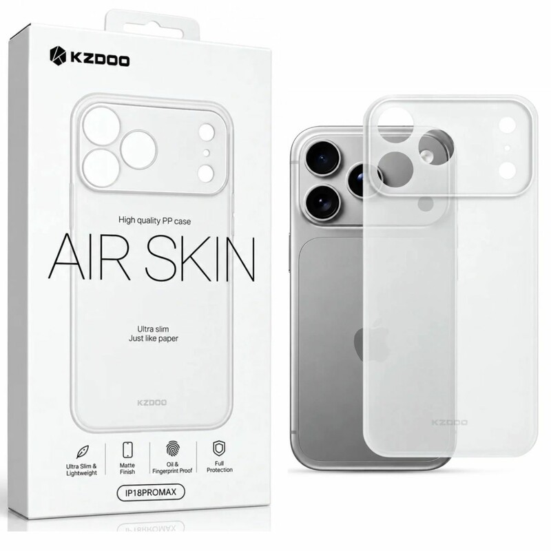 قاب  آیفون 18 پرو مکس کی زد دوKZDOO مدل Air Skin فوق باریک