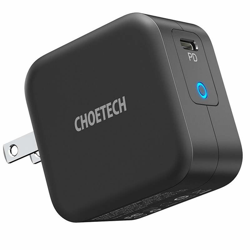 شارژر دیواری چویتک CHOETECH مدل Q6006 توان 61 وات GaN
