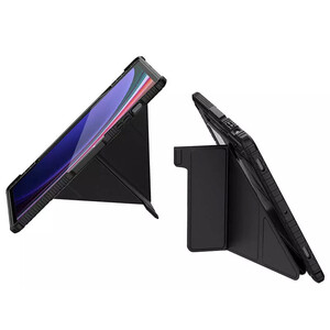 کیفیت کیف محافظ بامپردار سامسونگ  تب اس 9 پلاس نیلکین Nillkin Bumper Leather cover case Pro Multi-angle folding style for Samsung Galaxy Tab S9 Plus