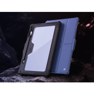 خرید کیف محافظ بامپردار سامسونگ  تب اس 9 پلاس نیلکین Nillkin Bumper Leather cover case Pro Multi-angle folding style for Samsung Galaxy Tab S9 Plus