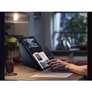 بهترین کیف محافظ بامپردار سامسونگ  تب اس 9 پلاس نیلکین Nillkin Bumper Leather cover case Pro Multi-angle folding style for Samsung Galaxy Tab S9 Plus