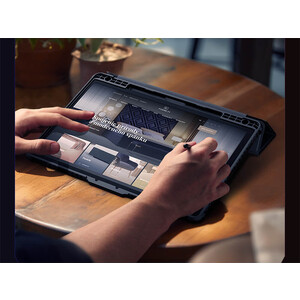 فروش کیف محافظ بامپردار سامسونگ  تب اس 9 پلاس نیلکین Nillkin Bumper Leather cover case Pro Multi-angle folding style for Samsung Galaxy Tab S9 Plus