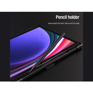 خرید کیف محافظ بامپردار سامسونگ  تب اس 9 پلاس نیلکین Nillkin Bumper Leather cover case Pro Multi-angle folding style for Samsung Galaxy Tab S9 Plus