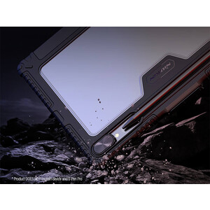 کیفیت کیف محافظ بامپردار سامسونگ  تب اس 9 پلاس نیلکین Nillkin Bumper Leather cover case Pro Multi-angle folding style for Samsung Galaxy Tab S9 Plus