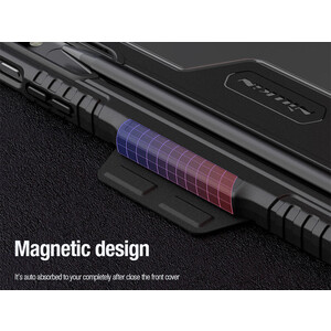 قیمت کیف محافظ بامپردار سامسونگ  تب اس 9 پلاس نیلکین Nillkin Bumper Leather cover case Pro Multi-angle folding style for Samsung Galaxy Tab S9 Plus