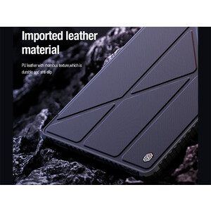 خرید کیف محافظ بامپردار سامسونگ  تب اس 9 پلاس نیلکین Nillkin Bumper Leather cover case Pro Multi-angle folding style for Samsung Galaxy Tab S9 Plus