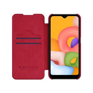 قیمت کیف چرمی نیلکین samsung a01