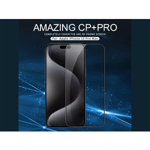 خرید محافظ صفحه نمایش شیشه ای نیلکین Nillkin Apple iPhone15 Pro max CP+Pro tempered glass
