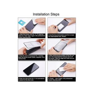 محافظ صفحه نمایش شیشه ای نیلکین Nillkin Apple iPhone15 Pro max CP+Pro tempered glass
