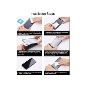 فروش محافظ صفحه نمایش شیشه ای نیلکین Nillkin Apple iphone 15 CP+Pro tempered glass