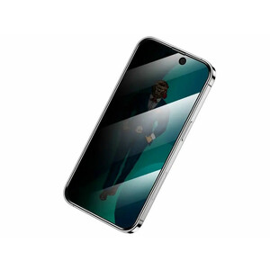 قیمت محافظ صفحه نمایش شیشه ای حریم شخصی آیفون 14 پلاس گرین Green iPhone 14 Plus 3D Elegant Privacy Glass