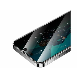 گلس حریم شخصی آیفون 14 گرین Green iPhone 14 3D Elegant Privacy Glass