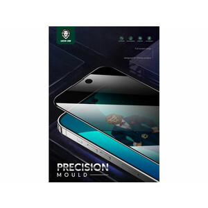 محافظ صفحه نمایش شیشه ای حریم شخصی آیفون 14 گرین Green iPhone 14 3D Elegant Privacy Glass