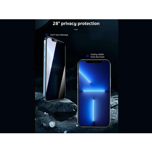 خرید گلس پرایویسی آیفون 14 کوتتسی COTECi Privacy tempered glass iphone 14 35010
