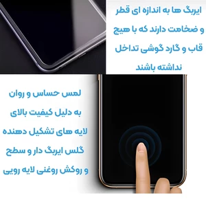 فروش گلس پرایوسی ایربگ دار آیفون 15 پرو موکوسون