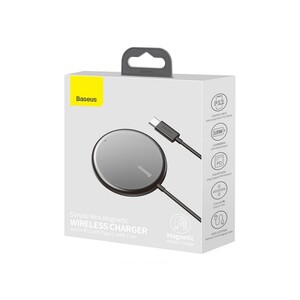 شارژر وایرلس مگنتی بیسوس Baseus Simple mini Magnetic Wireless Charger