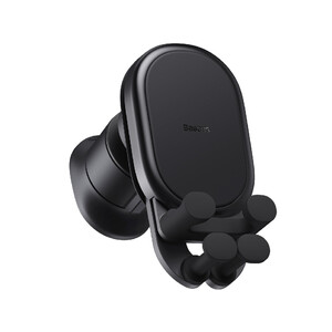 استند و شارژر بی سیم داخل خودرو 15 وات بیسوس Baseus Stable Gravitational Wireless Charging Car Mount Pro 15W BS-CM014 SUWX030001
